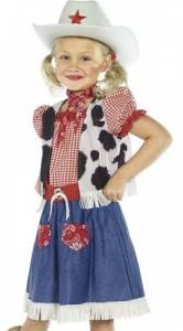 Kids Cowgirl Sweetie Costume
