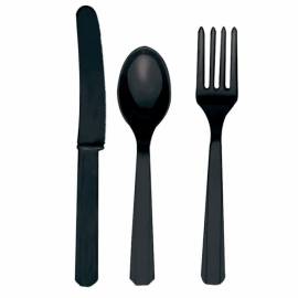 Black Cutlery Assortment