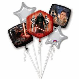 Star Wars™ VII Birthday Bouquet Foil Balloons