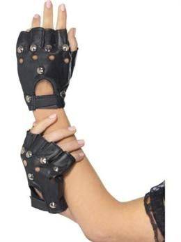 Punk Gloves with Studs