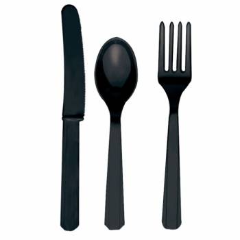 Black Cutlery Assortment