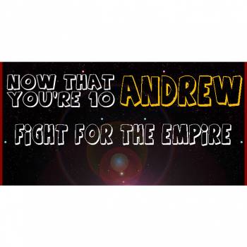 Personalised Space Banner - Empire