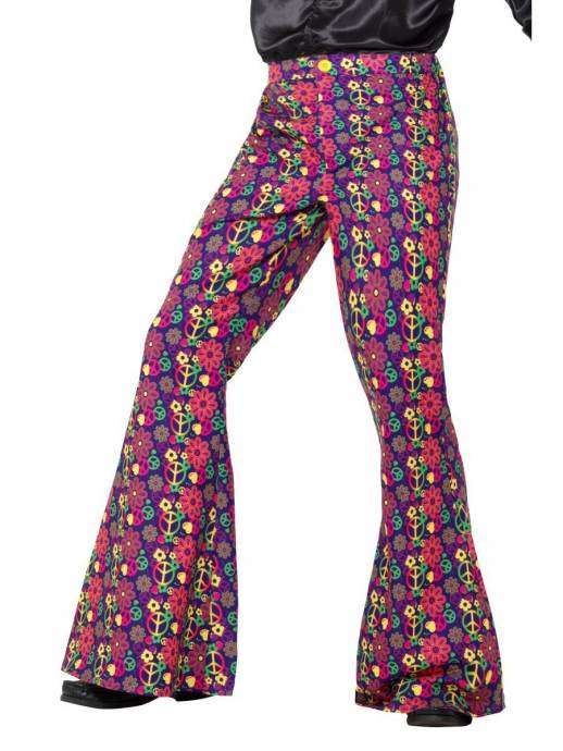 60s Psychedelic Flared Trousers